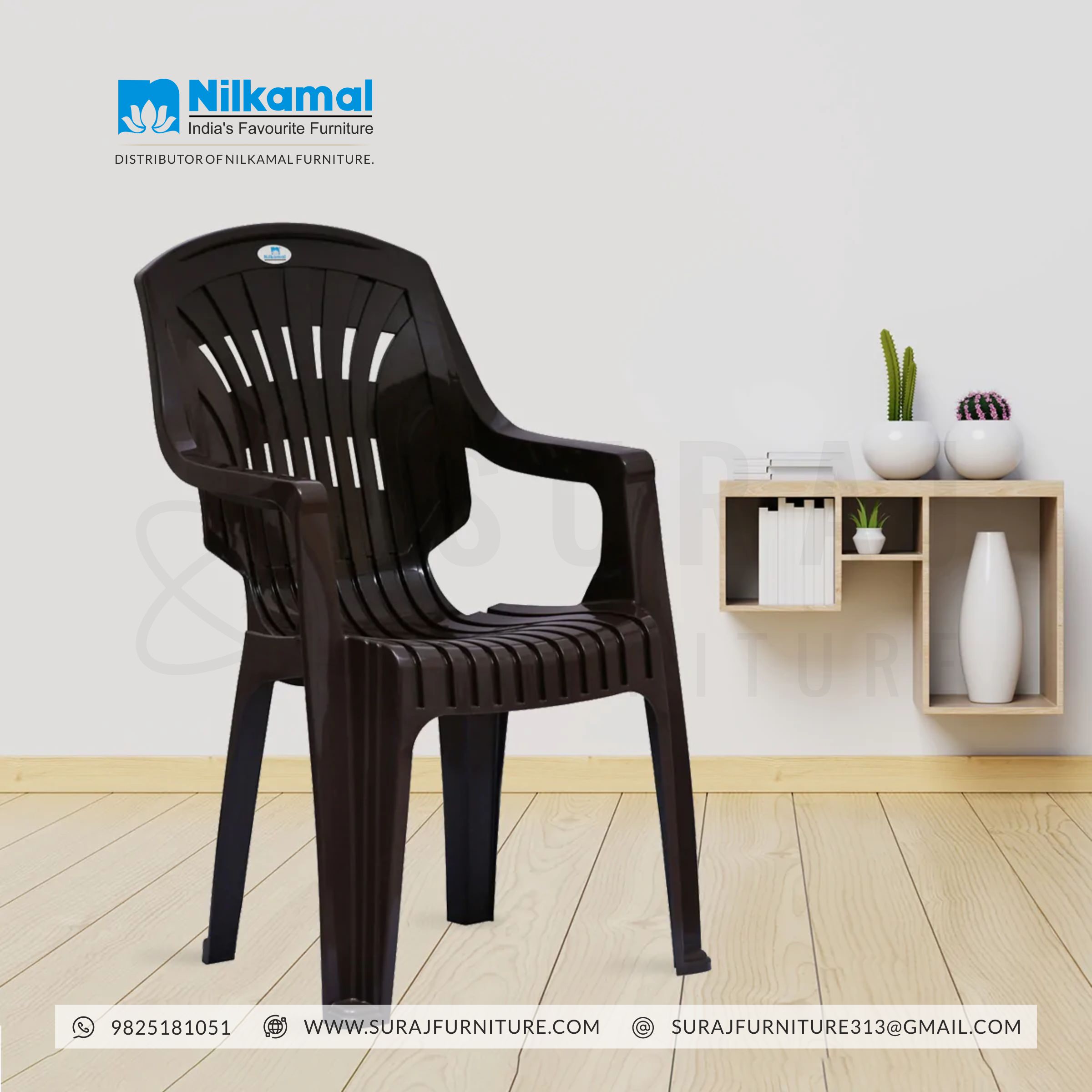 Nilkamal Plastic Chair wholesale dealer
