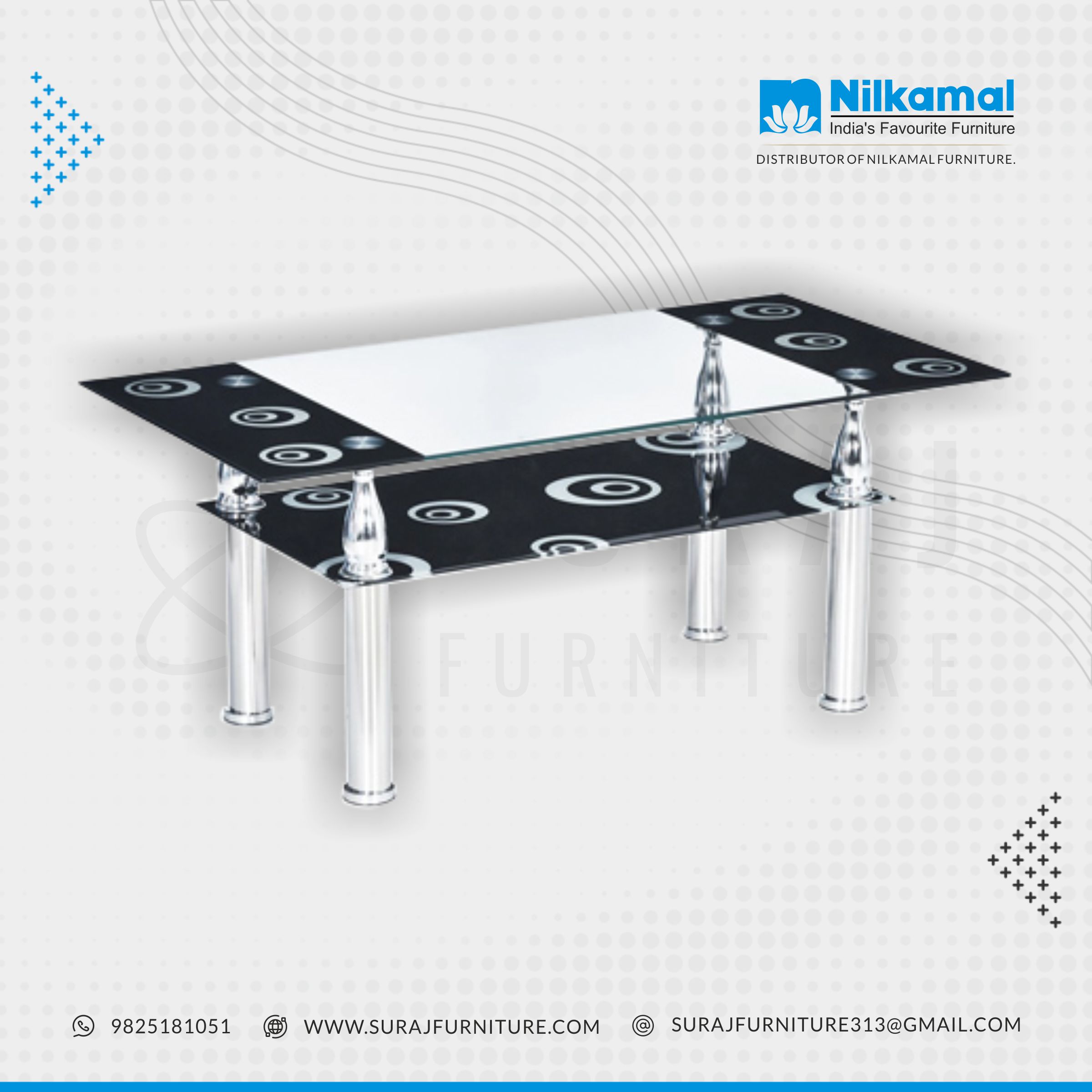 Nilkamal Corolla Centre Table
