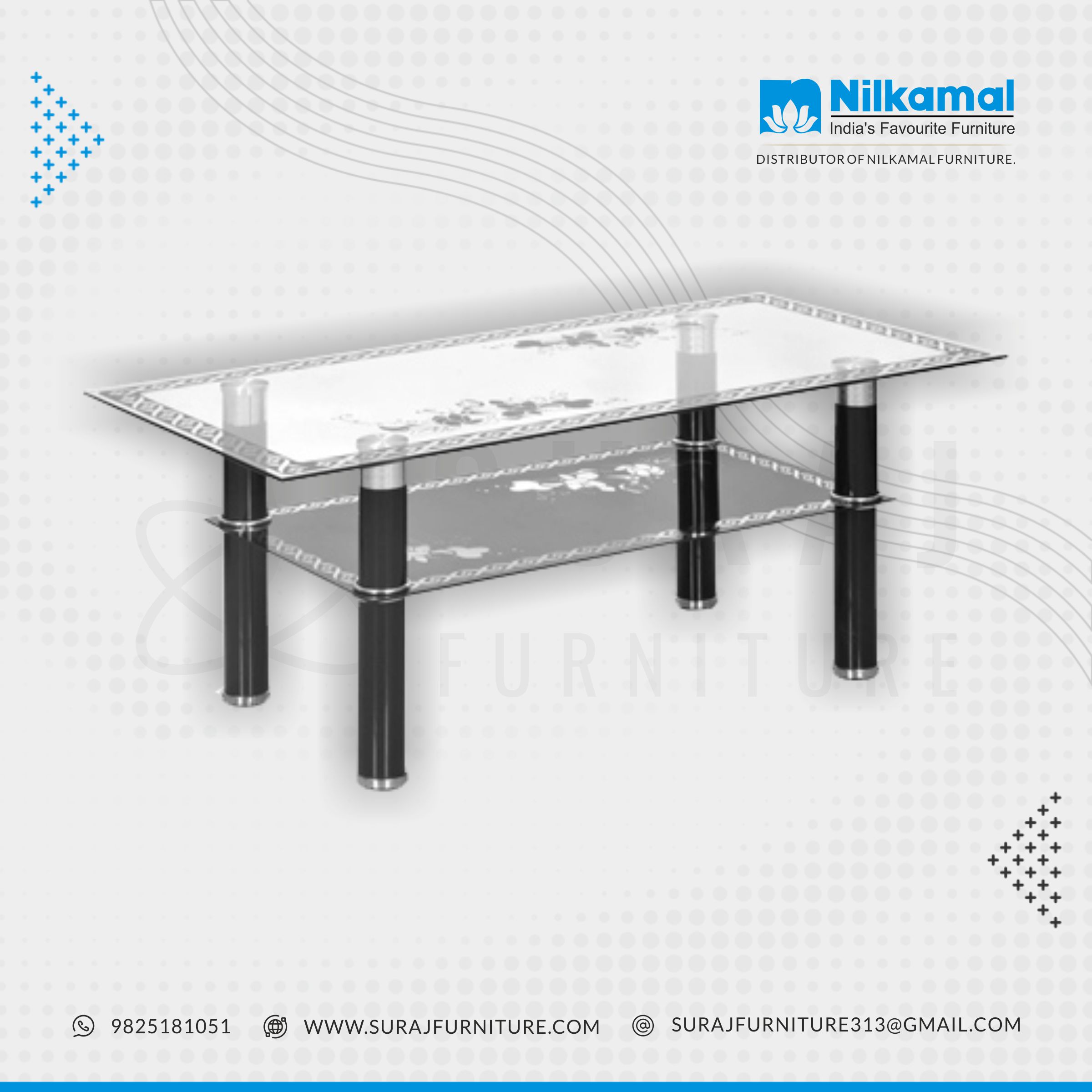 Nilkamal Polar Center Table