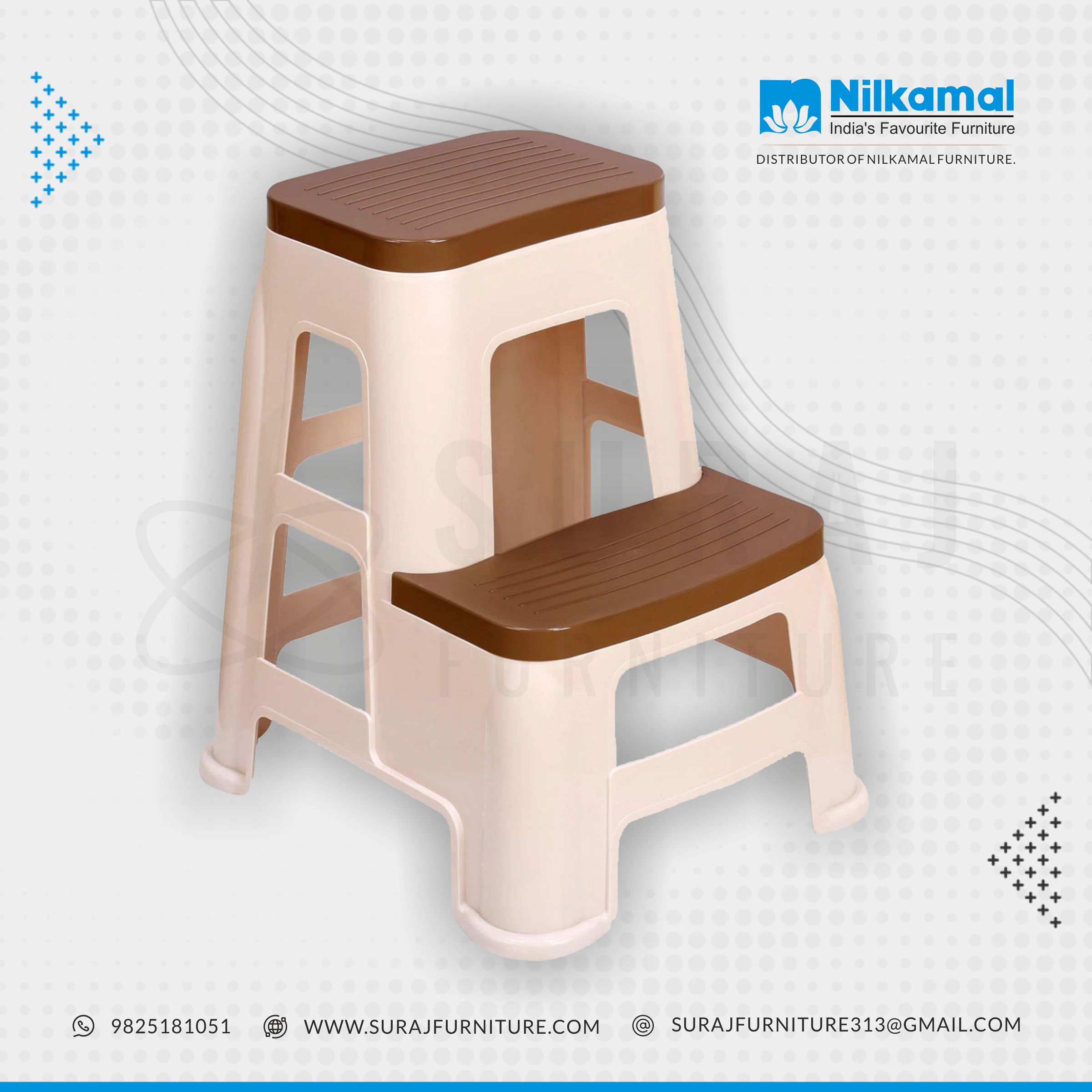 plastic step stool ahmedabad