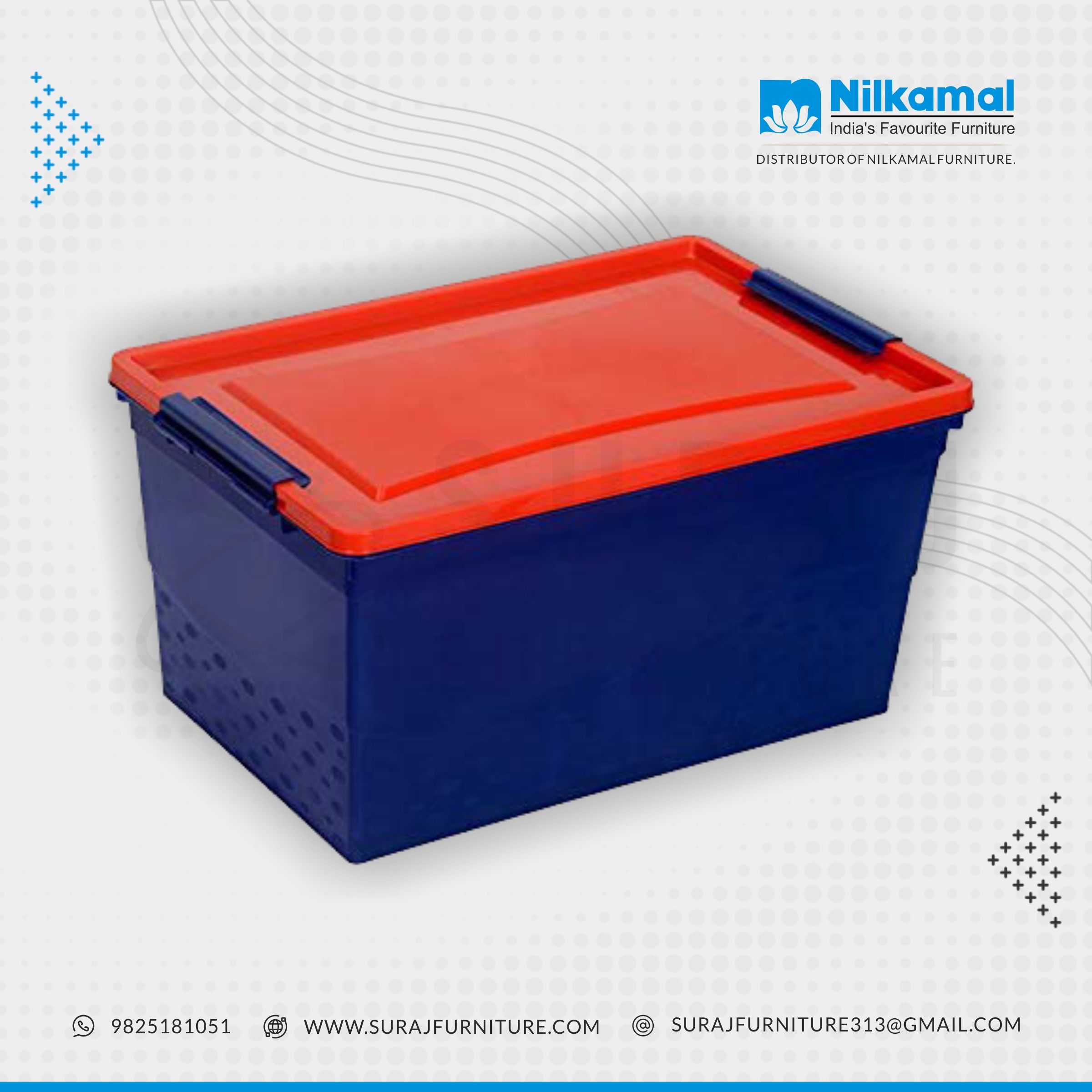 plastic storage boxes with lids