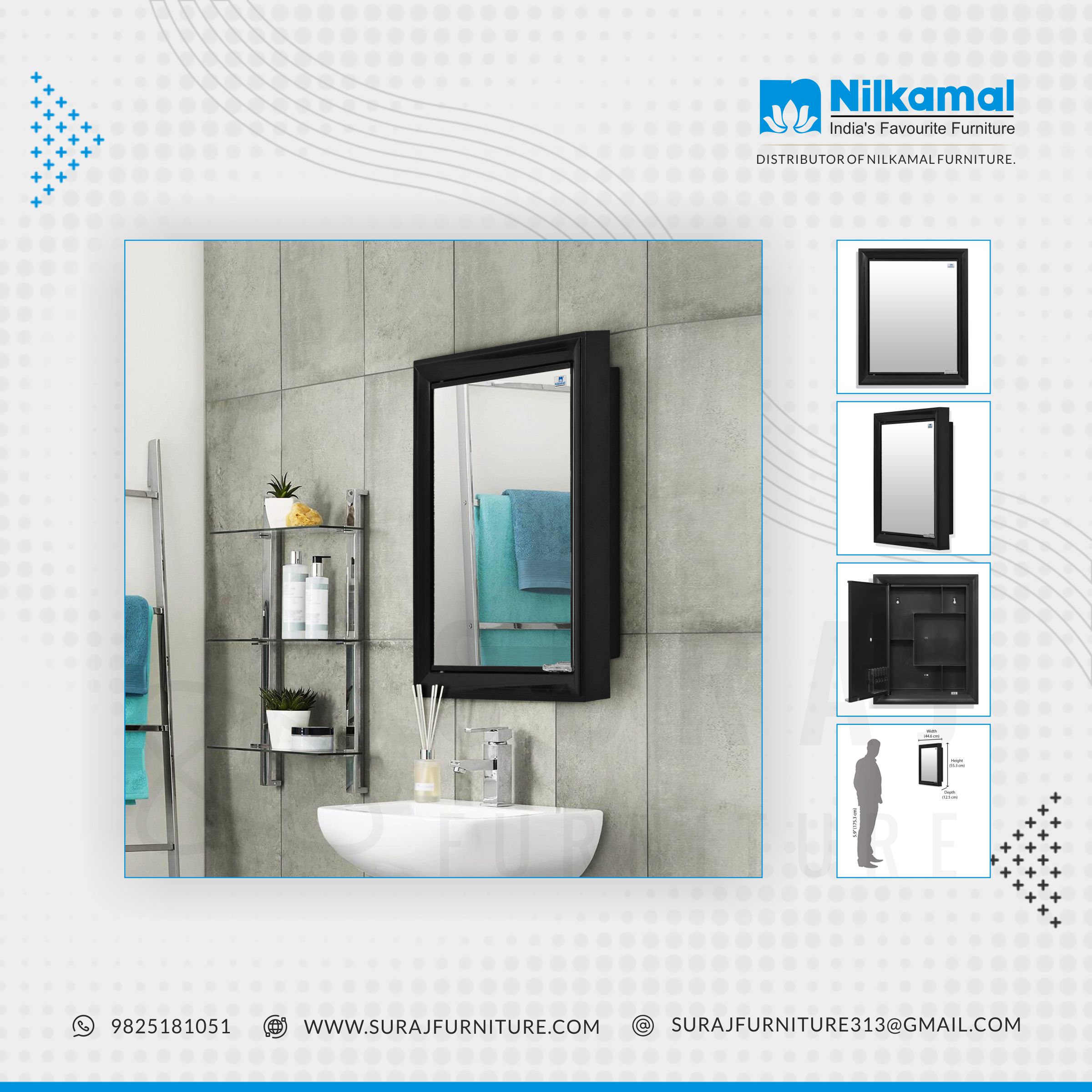 Mirror Cabinet Nilkamal